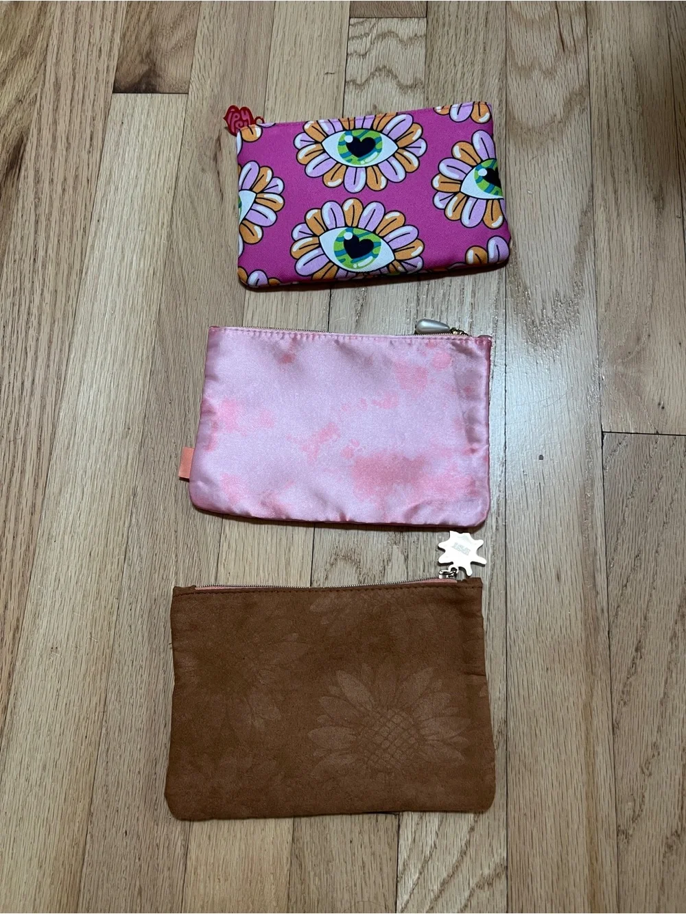 Set of 3 Ipsy Makeup Bags Cosmetic bags NEW